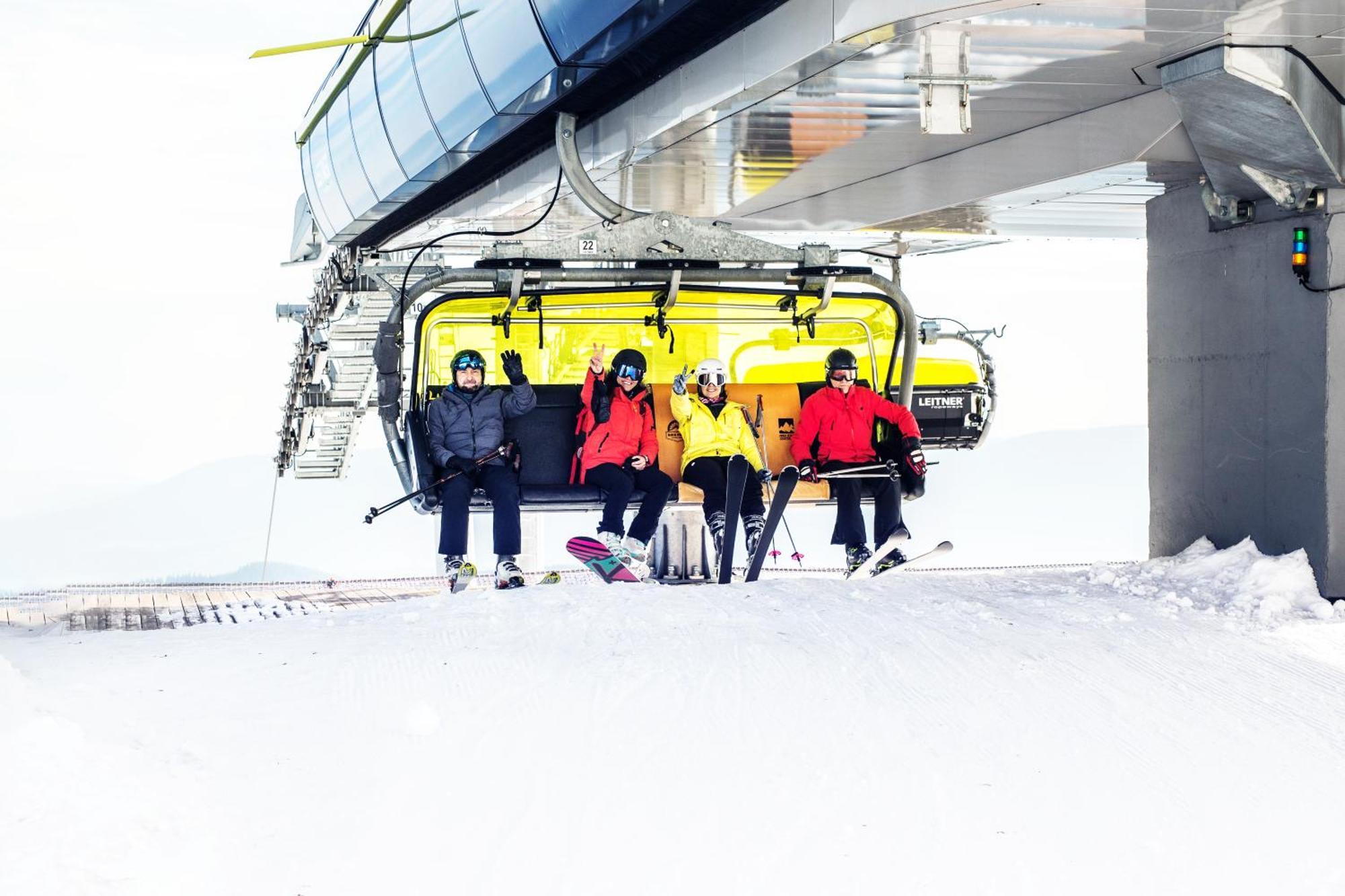 Panorama Ski, Bike, Spa & Restaurant - Czarna Gora Resort Строне-Слёнске Экстерьер фото